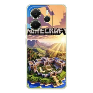 Чохол майнкрафт для Xiaomi Redmi Note 14 4G (MINECRAFT)