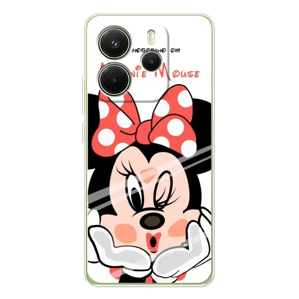 Чехол с рисунком «Minni Mouse» для Xiaomi Redmi Note 14 4G (EU) Чехол с рисунком «Minni Mouse» для Xiaomi Redmi Note 14 4G (EU)