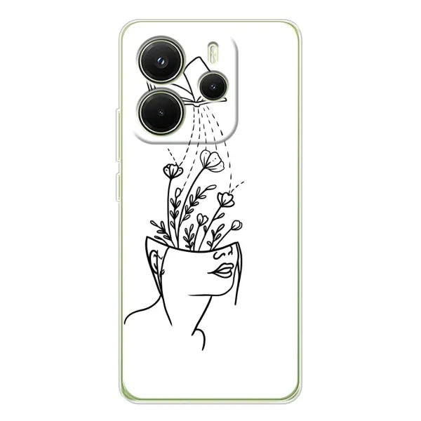 Чехол с рисунком «Мудрость» для Xiaomi Redmi Note 14 4G (EU)