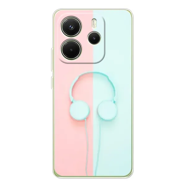 Чехол с рисунком «Наушники» для Xiaomi Redmi Note 14 4G (EU) Чехол с рисунком «Наушники» для Xiaomi Redmi Note 14 4G (EU)