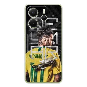 Силіконовий Чохол для Xiaomi Redmi Note 14 4G (Neymar 10)