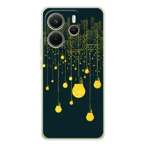 Силіконові Чохли Коханій людині для Xiaomi Redmi Note 14 4G (Нічне місто)