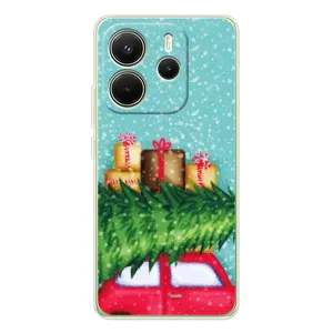 Чехол Новогодняя Елка на Xiaomi Redmi Note 14 4G (Новогодние подарки)