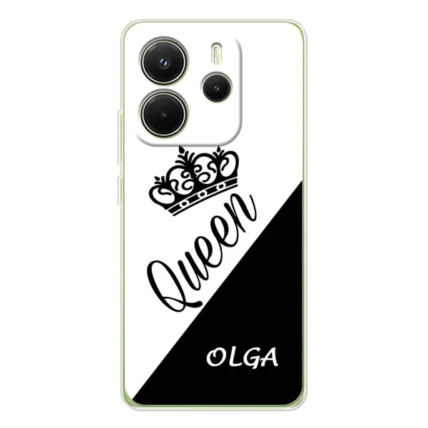 Чехол с рисунком «OLGA» для Xiaomi Redmi Note 14 4G (EU)