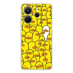 Силиконовый бампер с картинкой животных для Xiaomi Redmi Note 14 4G (Особенный)
