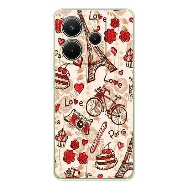 Чехол с рисунком «Париж мечта» для Xiaomi Redmi Note 14 4G (EU) Чехол с рисунком «Париж мечта» для Xiaomi Redmi Note 14 4G (EU)