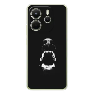 Чехол ДОБЕРМАН для Xiaomi Redmi Note 14 4G (Пасть добермана)