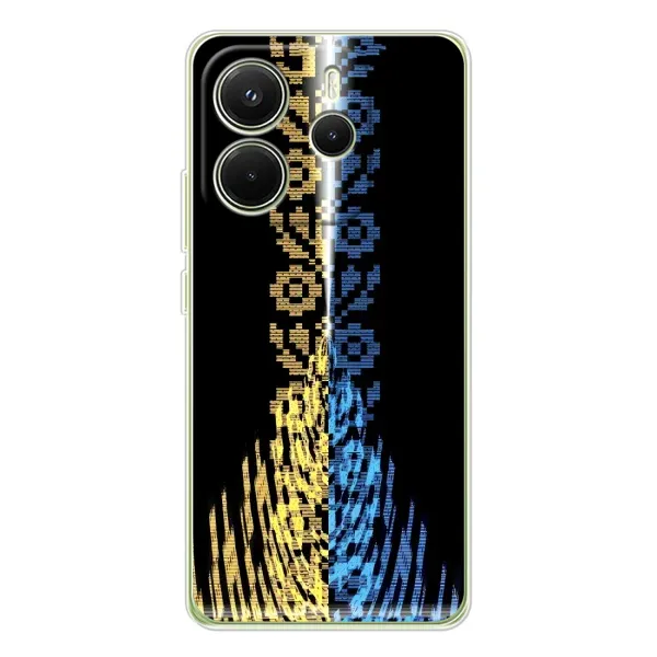 Чехол с рисунком «Патриотическая вышиванка» для Xiaomi Redmi Note 14 4G (EU) Чехол с рисунком «Патриотическая вышиванка» для Xiaomi Redmi Note 14 4G (EU)