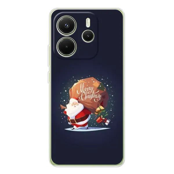 Чехол с рисунком «Подарки от Санты» для Xiaomi Redmi Note 14 4G (EU) Чехол с рисунком «Подарки от Санты» для Xiaomi Redmi Note 14 4G (EU)
