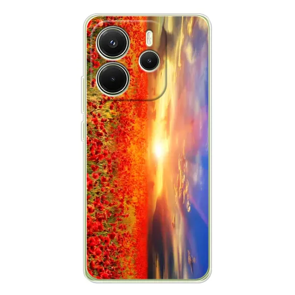 Чехол с рисунком «Поле тюльпанов» для Xiaomi Redmi Note 14 4G (EU) Чехол с рисунком «Поле тюльпанов» для Xiaomi Redmi Note 14 4G (EU)