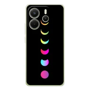 Чохол (ТПУ) з планетами на Xiaomi Redmi Note 14 4G (Повнолуння)