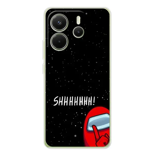 Чехол с рисунком «SHHHHH» для Xiaomi Redmi Note 14 4G (EU) Чехол с рисунком «SHHHHH» для Xiaomi Redmi Note 14 4G (EU)