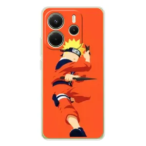 Чохли з принтом НАРУТО на Xiaomi Redmi Note 14 4G (Силует Наруто)