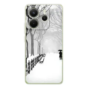 Чехлы на Новый Год Xiaomi Redmi Note 14 4G (Снегом замело)