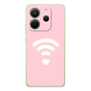 Силіконові Чохли Коханій людині для Xiaomi Redmi Note 14 4G (WiFi Love)