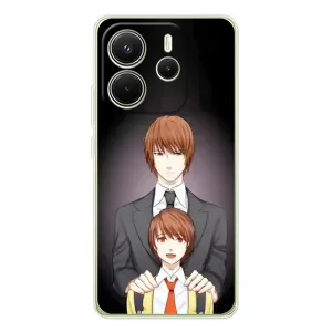 Чехол с персонажами АНИМЕ на Xiaomi Redmi Note 14 4G (Ягами вырос)