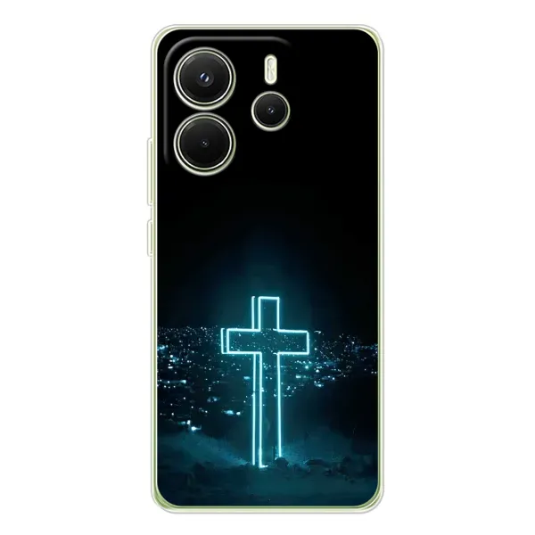Чехол с рисунком «Яркий Крест» для Xiaomi Redmi Note 14 4G (EU) Чехол с рисунком «Яркий Крест» для Xiaomi Redmi Note 14 4G (EU)