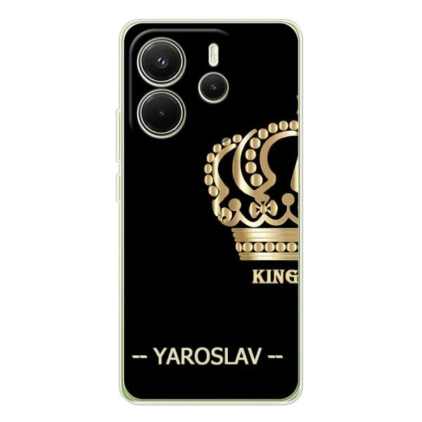 Чехол с рисунком «YAROSLAV» для Xiaomi Redmi Note 14 4G (EU)