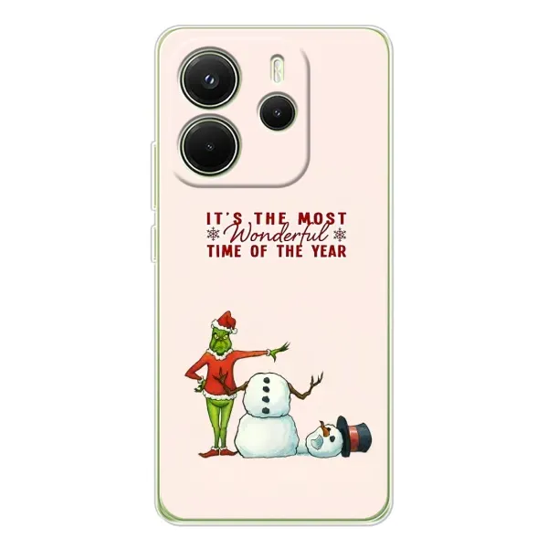 Чехол с рисунком «Злой Гринч» для Xiaomi Redmi Note 14 4G (EU) Чехол с рисунком «Злой Гринч» для Xiaomi Redmi Note 14 4G (EU)