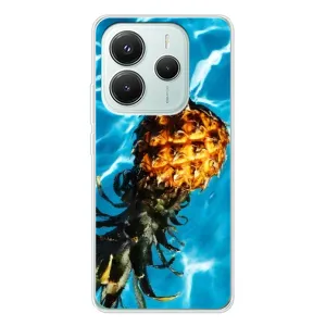 Чохол з зображенням смачної їжі для Xiaomi Redmi Note 14 5G (Ананас)