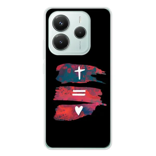 Чехол с рисунком «Атрибутика» для Xiaomi Redmi Note 14 5G Чехол с рисунком «Атрибутика» для Xiaomi Redmi Note 14 5G