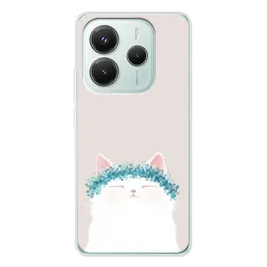 Чохол на тематику: Коти для Xiaomi Redmi Note 14 5G (Білий котик)