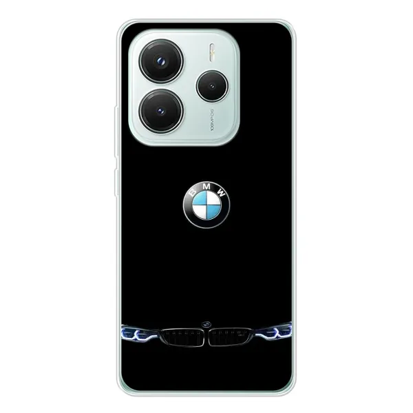 Чехол с рисунком «Черный BMW» для Xiaomi Redmi Note 14 5G Чехол с рисунком «Черный BMW» для Xiaomi Redmi Note 14 5G
