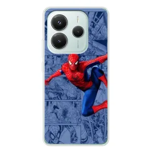 Силиконовый Чехол для Xiaomi Redmi Note 14 5G (Человек Паук)