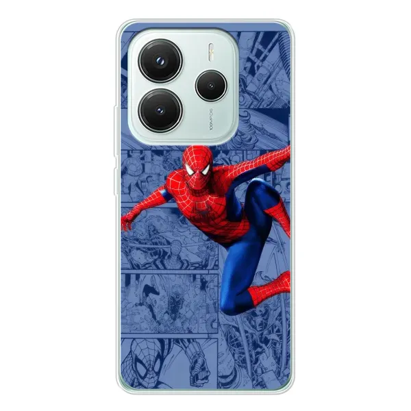 Чехол с рисунком «Человек Паук» для Xiaomi Redmi Note 14 5G