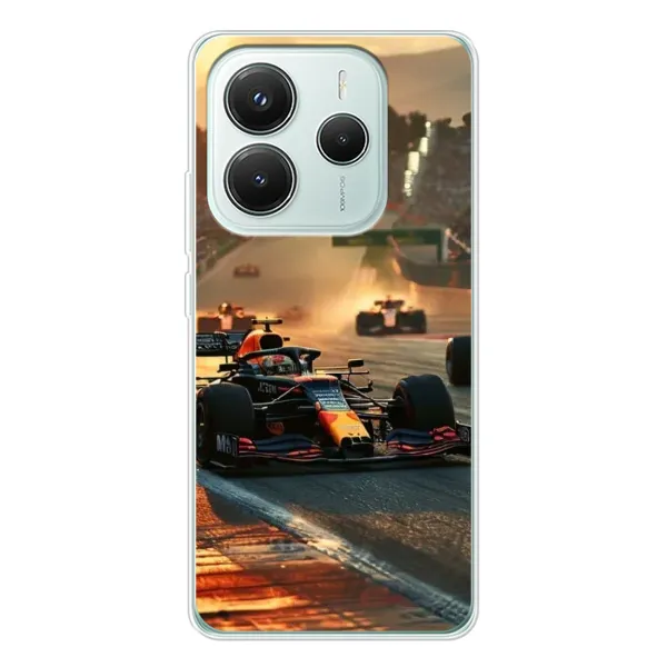 Чехол с рисунком «Чемпионат ф1» для Xiaomi Redmi Note 14 5G Чехол с рисунком «Чемпионат ф1» для Xiaomi Redmi Note 14 5G