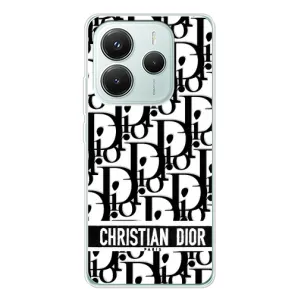 Чохол (Dior, Prada, YSL, Chanel) для Xiaomi Redmi Note 14 5G (Christian Dior)