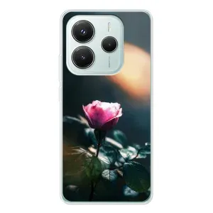 Чохли з принтом Троянд для Xiaomi Redmi Note 14 5G (Квітка нічна)