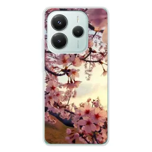 Чохол з картинкою Сакури на Xiaomi Redmi Note 14 5G (Квітуча сакура)