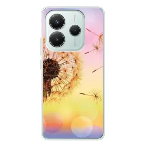 Силіконовий Чохол з кульбабками на Xiaomi Redmi Note 14 5G (Квітка-кульбаба)