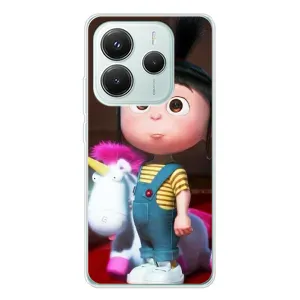 Мультяшний принт на Чохол для Redmi Note 14 5G (Дівчинка Агнес)