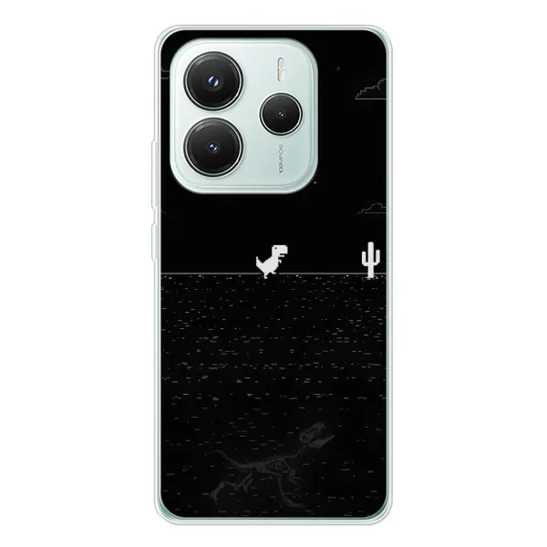 Чехол с рисунком «Динозаврик» для Xiaomi Redmi Note 14 5G Чехол с рисунком «Динозаврик» для Xiaomi Redmi Note 14 5G