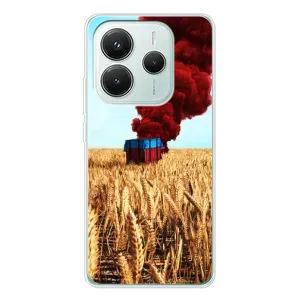 Чохол (TPU) з картинкою "Лого Пабг" на Redmi Note 14 5G (Дроп)