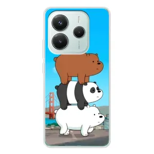 Чехлы с Пандами на Xiaomi Redmi Note 14 5G (Друзья)