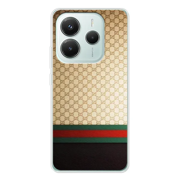 Чехол с рисунком «Фон Гуччи» для Xiaomi Redmi Note 14 5G Чехол с рисунком «Фон Гуччи» для Xiaomi Redmi Note 14 5G