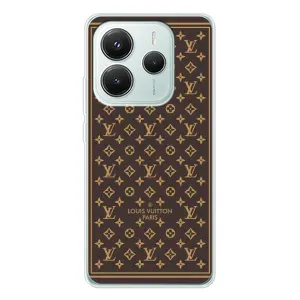 Силиконовый чехол для Xiaomi Redmi Note 14 5G (ФОН Louis Vuitton Paris)