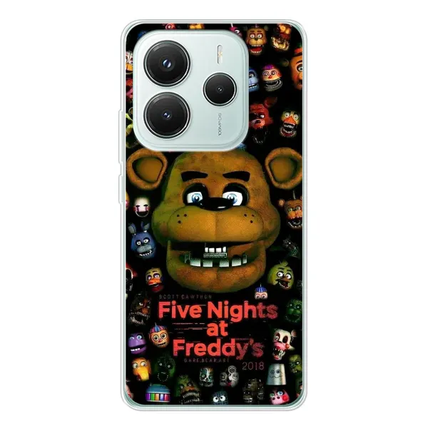 Чехол с рисунком «Freddy» для Xiaomi Redmi Note 14 5G