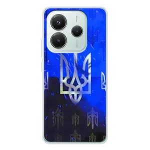 Чехол Укр Символика для Xiaomi Redmi Note 14 5G (Герб)