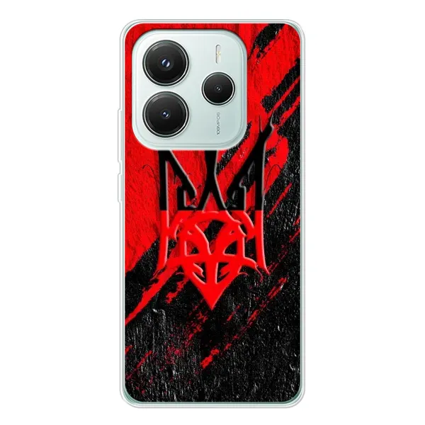 Чехол с рисунком «Герб Украины» для Xiaomi Redmi Note 14 5G