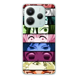 Силіконові чохлі з очіма Anime для Redmi Note 14 5G (Очі Хашира)
