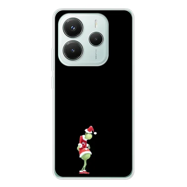 Чехол с рисунком «Гринч на чорном» для Xiaomi Redmi Note 14 5G Чехол с рисунком «Гринч на чорном» для Xiaomi Redmi Note 14 5G