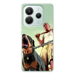 Чехол с рисунком «GTA» для Xiaomi Redmi Note 14 5G