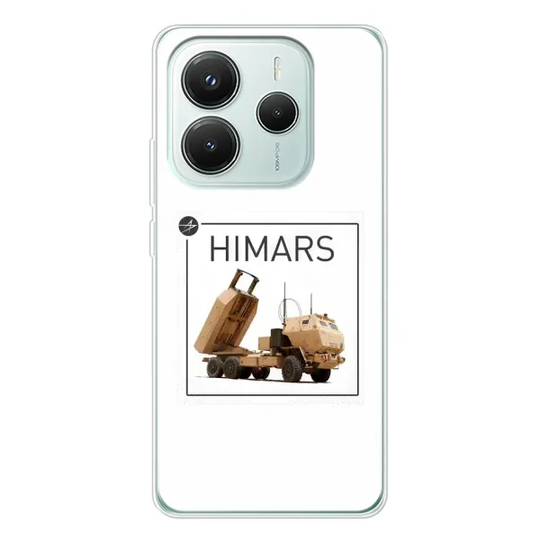 Чехол с рисунком «HIMARS» для Xiaomi Redmi Note 14 5G Чехол с рисунком «HIMARS» для Xiaomi Redmi Note 14 5G