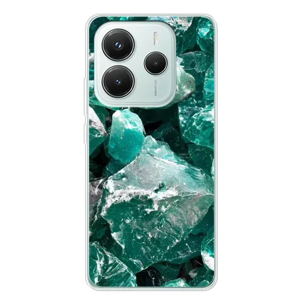 Чехол с рисунком «Изумруд» для Xiaomi Redmi Note 14 5G