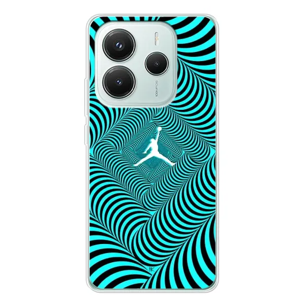 Чехол с рисунком «JORDAN» для Xiaomi Redmi Note 14 5G Чехол с рисунком «JORDAN» для Xiaomi Redmi Note 14 5G