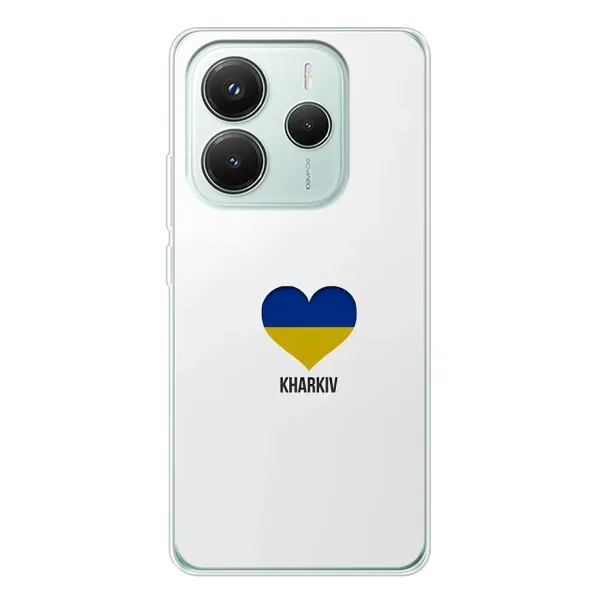 Чехол с рисунком «Kharkiv» для Xiaomi Redmi Note 14 5G Чехол с рисунком «Kharkiv» для Xiaomi Redmi Note 14 5G